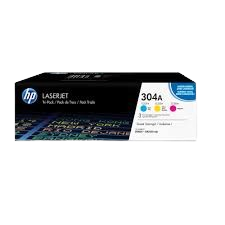 HP CF372AM Toner 304A TRI-PACK CYM Original