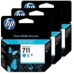 HP CZ134A INK 711 Cyan 29ML 3PACK Original