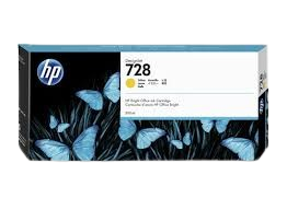 HP F9K15A INK 728 300ML YELLOW Original