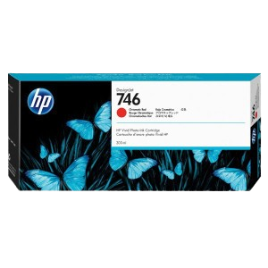HP P2V81A INK 746 300-ML CHROMATIC RED Original