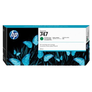 HP P2V84A INK 747 300-ML CHROMATIC GREEN Original