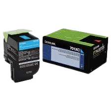Lexmark 70C0X20 Toner 700X2 EHIGH CYA 4K Original