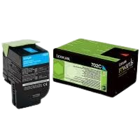 Lexmark 70C20C0 Toner 702C RET CYA 1K Original