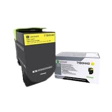 Lexmark 71B0H40 Toner CS31/41/51X Yellow HIG Original