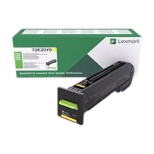 Lexmark 72K20Y0 Toner YEL RET PROGRAM 8K Original