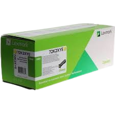 Lexmark 72K2XYE Toner Yellow EXT HY RET PRO Original