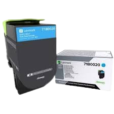 Lexmark 73B0020 Toner CS/CX 827 Cyan Original