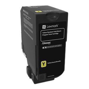 Lexmark 74C20Y0 Toner Yellow RET PROG 3K Original