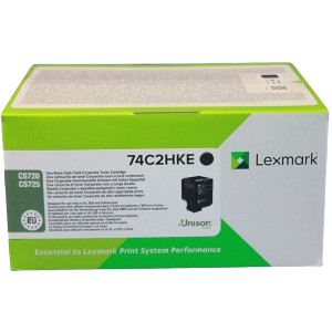 Lexmark 74C2HKE Toner CRT Corp Black 20K Original