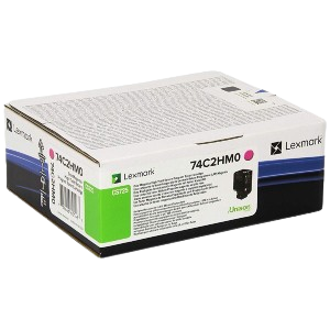 Lexmark 74C2HM0 Toner Magenta HYR 12K Original