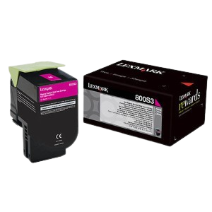 Lexmark 80C0S30 Toner 800S3 MAG 2K Original