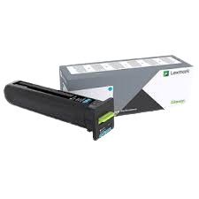 Lexmark 82K0H20 Toner CX820 Cyan HY 17K Original