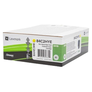 Lexmark 84C2HYE Toner Yellow HIYL CORPORATE Original