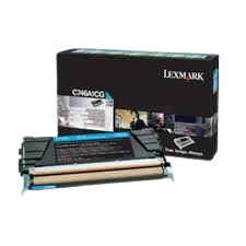 Lexmark C746A3CG Toner Corp Cyan 7K Original