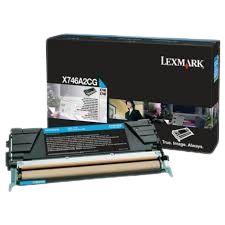 Lexmark X746A2CG Toner X746, X748 CYA Original