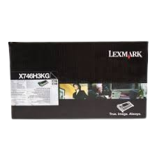 Lexmark X746H3KG Toner CORP BLK 12K Original