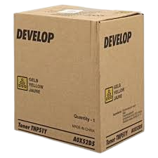 Original Develop / A0X52D5 / TNP-51Y / Toner Yellow