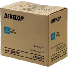Original Develop A0X54D7 / TNP-50 C Toner Cyan