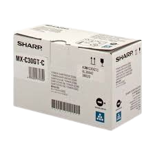 Original Sharp MX-C30GTC Toner Cyan