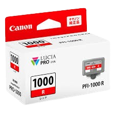 Canon PFI1000R INK TANK Red Original
