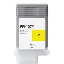 Canon PFI107Y INK TANK DYE Yellow Original