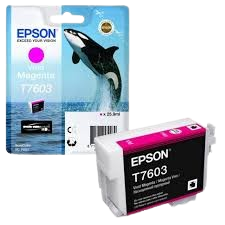 Epson T76034010 INK T7603 VIVID Magenta Original Epson T76034010 INK T7603 VIVID Magenta Original