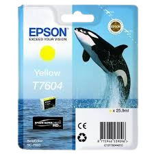 EPSON T76044010 INK T7604 YELLOW Original EPSON T76044010 INK T7604 YELLOW Original