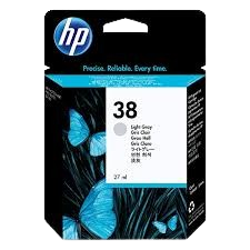 HP C9414A INK 38 Light Gray PIGMENT Original HP C9414A INK 38 Light Gray PIGMENT Original
