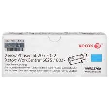 Xerox 106R02760 Toner STD CAPACITY Cyan Original