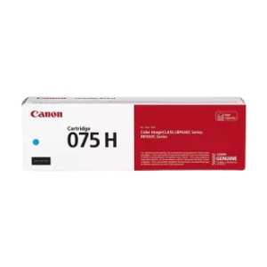 Canon CRG075HC Toner HIGH YIELD Cyan 2.5K Original