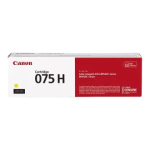 Canon CRG075HY Toner HIGH YIELD Yellow 2.5K Original