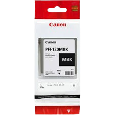 Canon PFI120MBK INK Matte Black 120ML Original