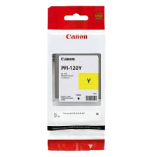 Canon PFI120Y INK Yellow 120ML Original