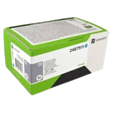 Lexmark 24B7511 Toner C4342 C4352 Cyan 11.5K Original