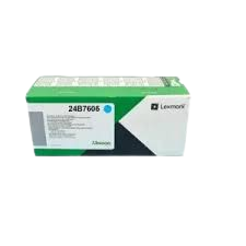 Lexmark 24B7606 Toner XC8355 95X 96X Cyan RTN 12K Original