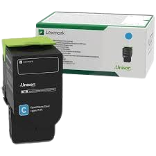 Lexmark 75M20C0 Toner CS X53X CS X63X Cyan RTN 2K Original