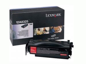 LEXMARK 12A8325 TONER CTG  T430 BK 12KPG ORIGINAL