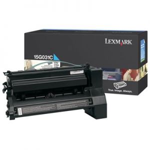 LEXMARK 15G031C TONER CTG C752 CY 6KPG ORIGINAL