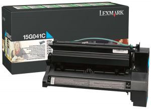 LEXMARK 15G041C TONER CTG C752 CY LC ORIGINAL