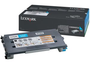 LEXMARK C500H2CG TONER CARTRIDGE CYAN ORIGINAL