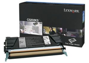 LEXMARK C5202KS TONER BLACK STD 1.5K ORIGINAL