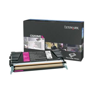 LEXMARK C5202MS TONER MAGENTA STD 1.5K ORIGINAL