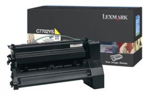 LEXMARK C7702YS TONER YELLOW 6K ORIGINAL ORIGINAL