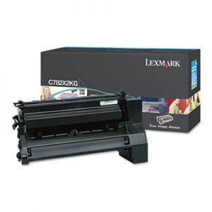 LEXMARK C782X2KG TONER C782 BLK EHY 15K ORIGINAL