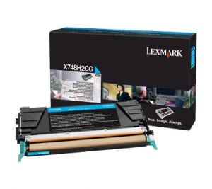 LEXMARK X748H2CG TONER X748 HY CYA ORIGINAL