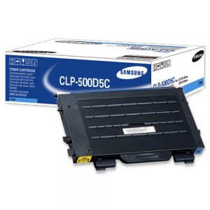 SAMSUNG CLP500D5C TONER C CLP500N 5000P ORIGINAL