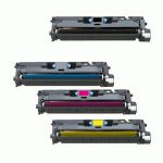 HP Q3960/1/2/3A-Multipack-CMY-4000pag/Black-5000pag-Premium-OEM Rebuild Toner