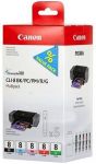 CANON CLI8MULTI2 INK IP4200 BK/PC/PM/R/G ORIGINAL