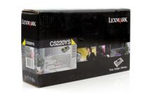 Original Lexmark 00C5220YS Toner Yellow Return Program