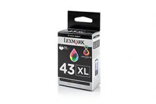 Original Lexmark 018YX143E / NO 43 XXL INK Color